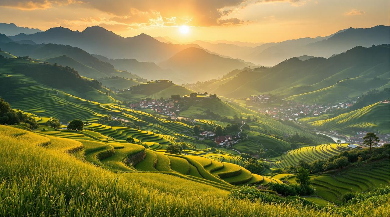 山野间的春天:中国乡村治愈之旅